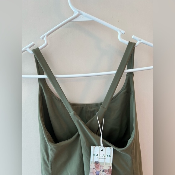 Halara Everyday Cloudful Fabric Backless 2-in-1 Flare Workout Dress-Wannabe - Picture 9 of 16